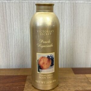 Victoria's Secret Gold Peach Hyacinth Perfumed Body Talc